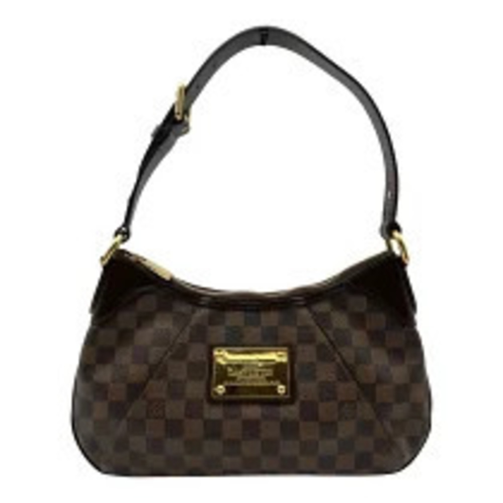 Louis Vuitton Thames Brown Damier Leather Shoulder Bag